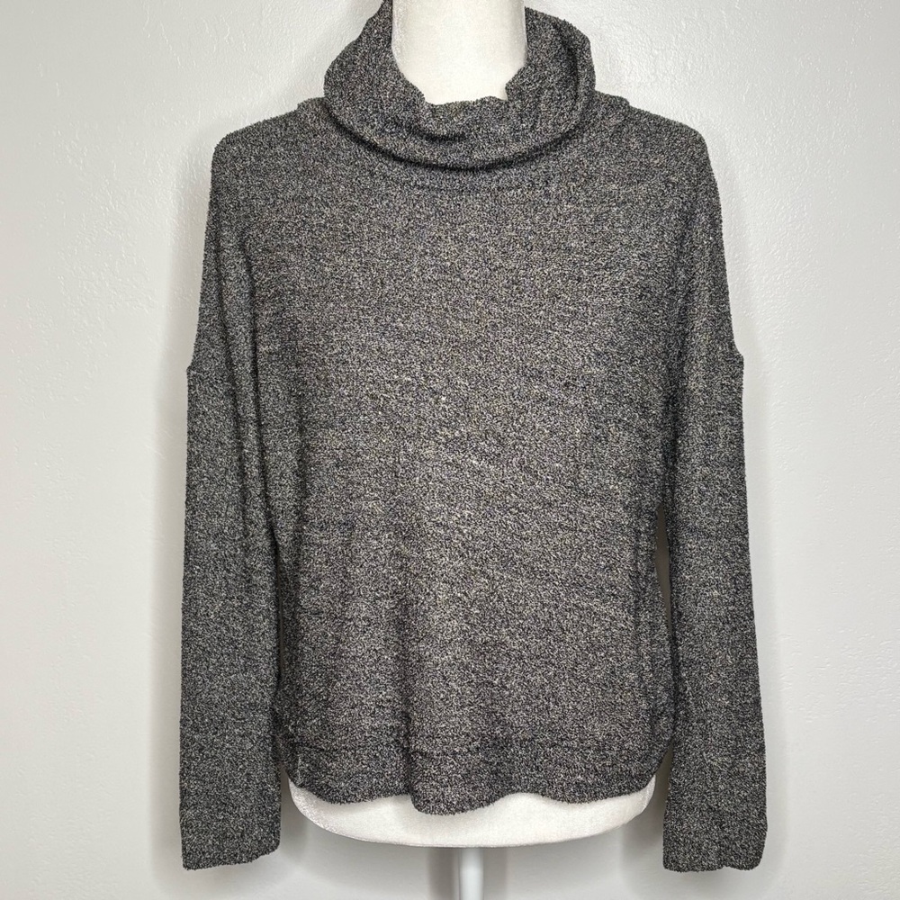 Madewell Terrycloth Pullover Sweater Small Cotton Silk Blend